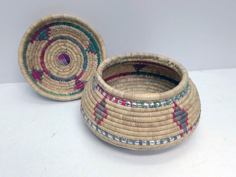 cesto tapa norte africa marruecos paja